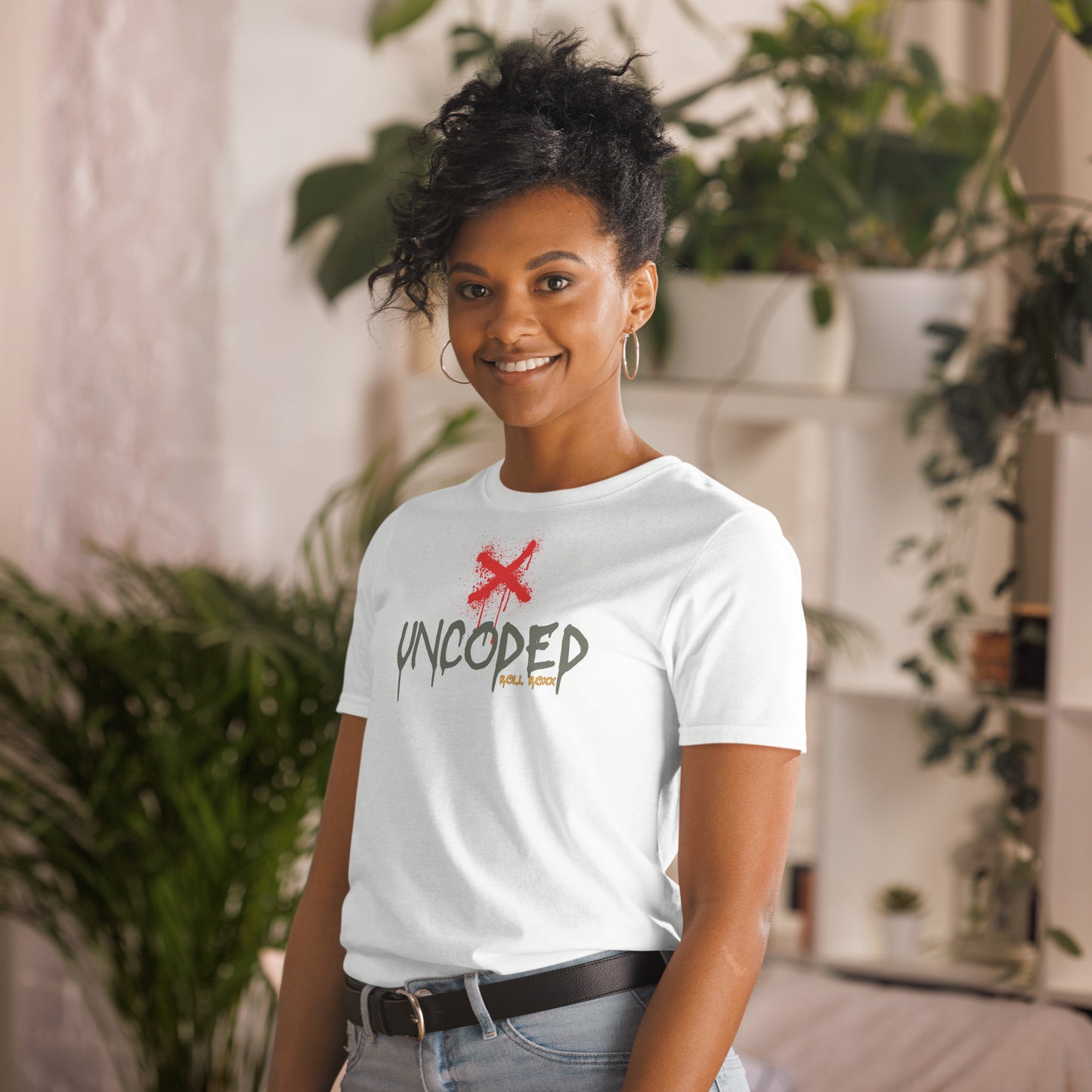 T-shirt femme Roll Roxx "Uncoded" X