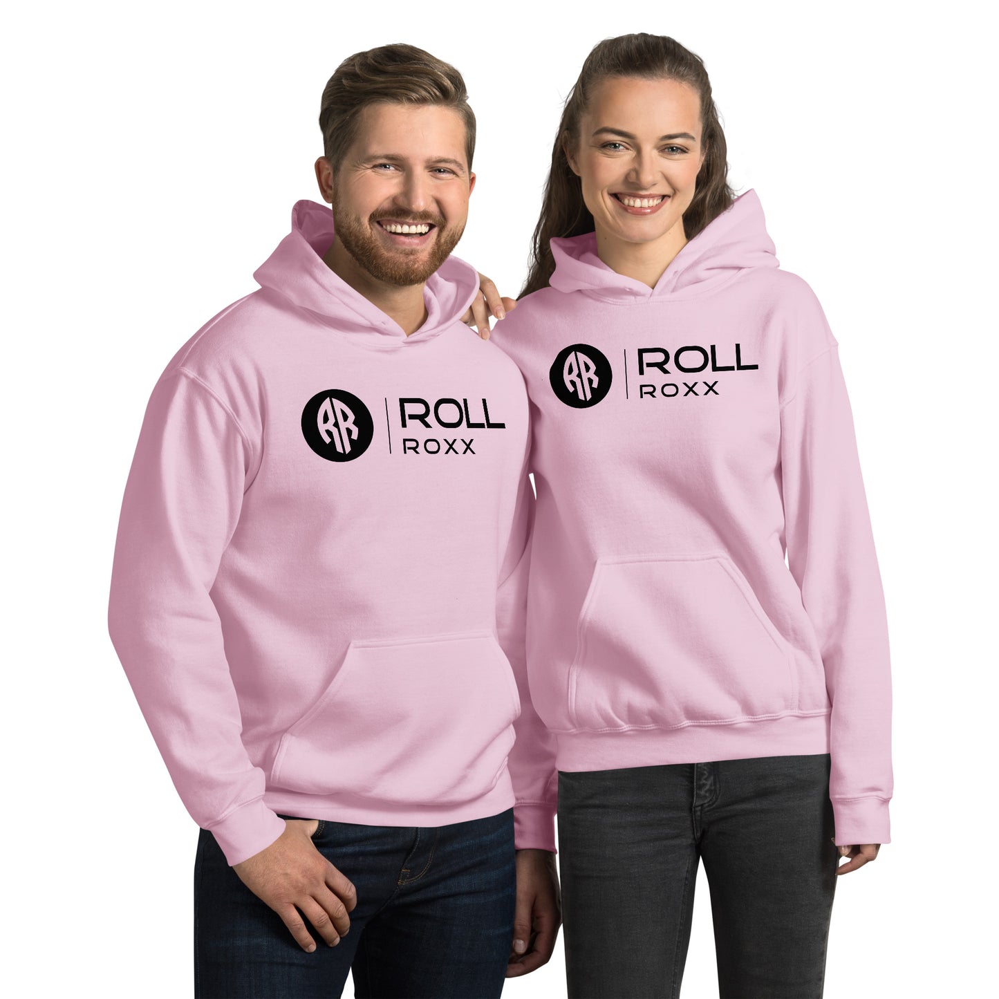 Sweat à capuche "ROLL ROXX" LOGO ONE BL