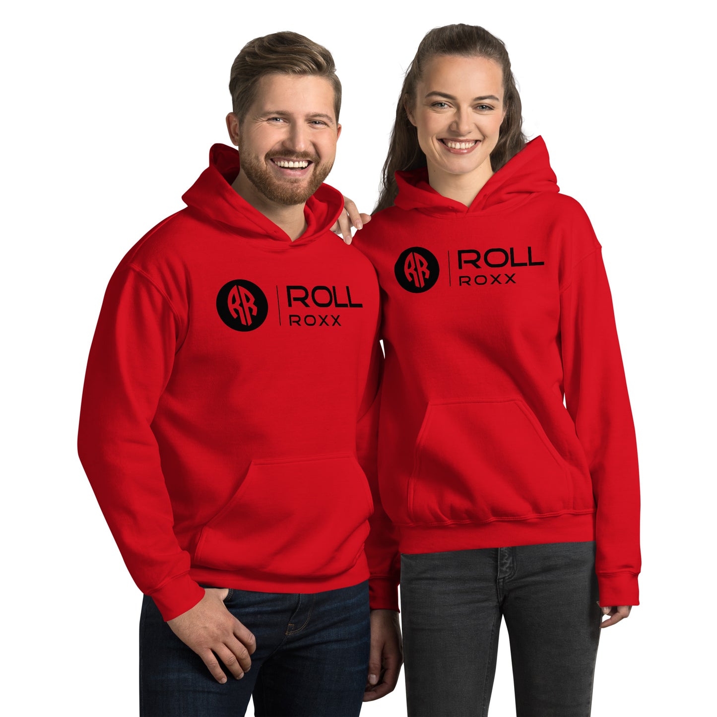 Sweat à capuche "ROLL ROXX" LOGO ONE BL