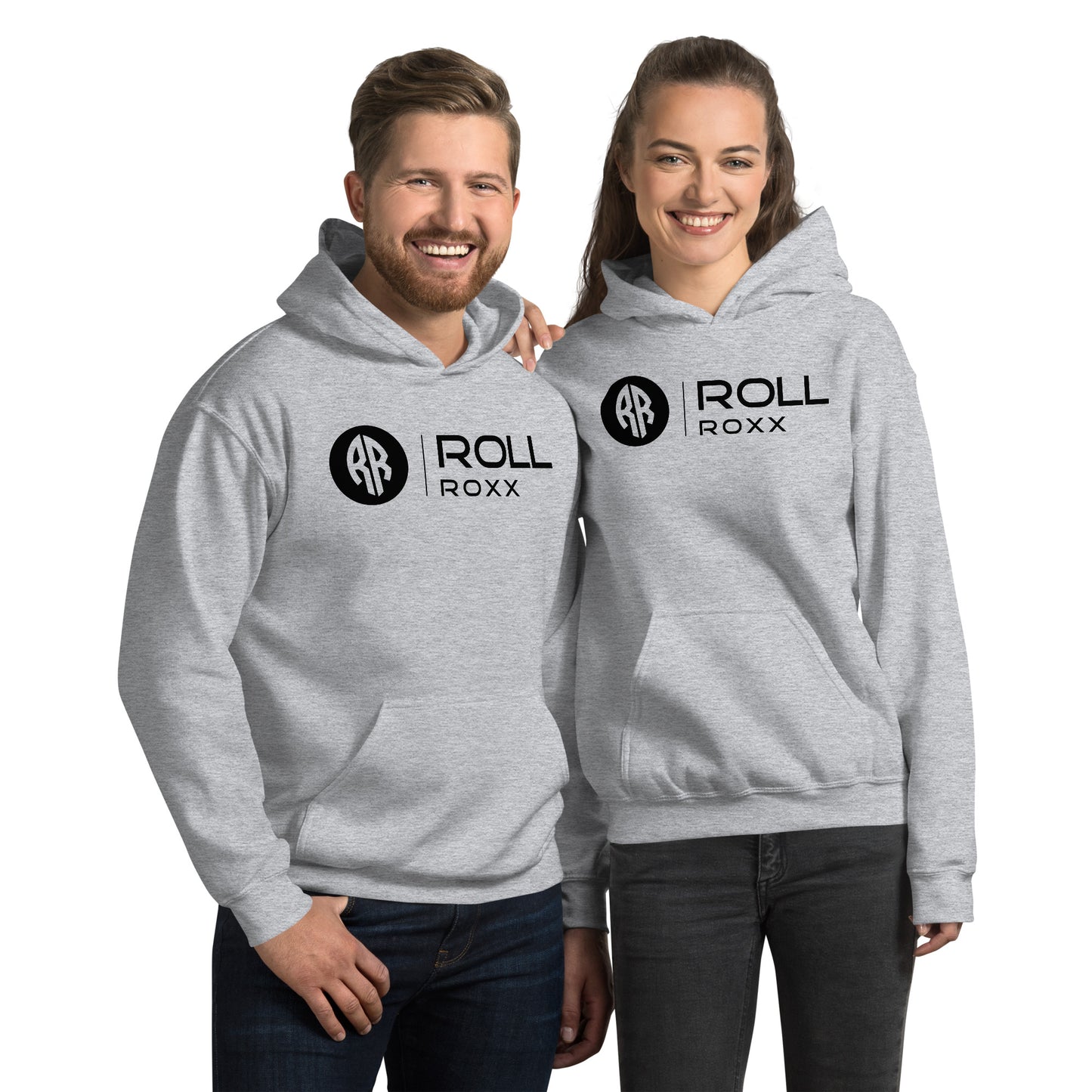 Sweat à capuche "ROLL ROXX" LOGO ONE BL